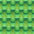 thumbnail image 1 of Ahgly Company Machine Washable Indoor Square Transitional Neon Green Area Rugs, 6' Square, 1 of 7