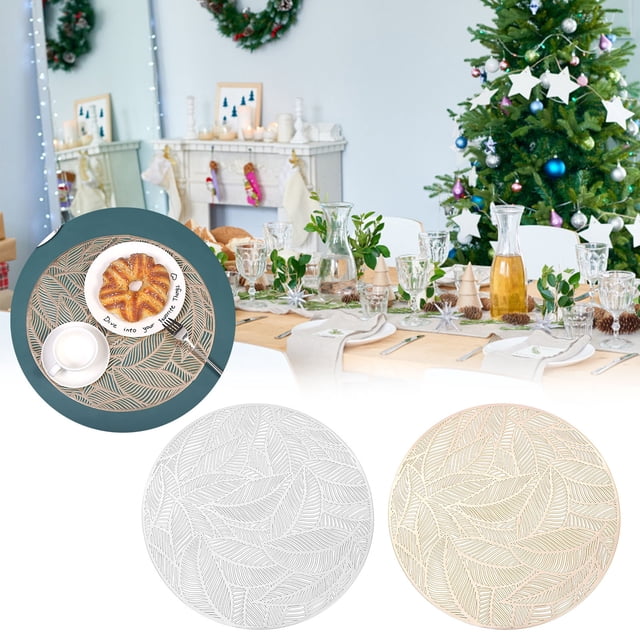 Xihbxyly Almohadilla Aislante Hueca de Pvc, Manteles Resistentes Al Calor, Ignífuga y Antideslizante, Accesorio de Mesa de Comedor Fácil de Limpiar, Ideal para Restaurantes y Hoteles, Tamaño 38 X 38