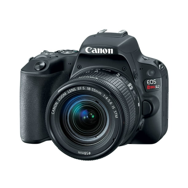 Canon EOS Rebel SL2 DSLR Appareil Photo avec Objectif 18-55mm (Noir)