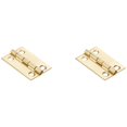 thumbnail image 4 of National Hardware - V1801 1-1/2" x 1" Hinge 2/pk - Polished Brass, 4 of 4