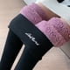 thumbnail image 2 of Leggings térmicos, leggings casuales gruesos y cálidos, pantalones esponjosos, 2 of 6