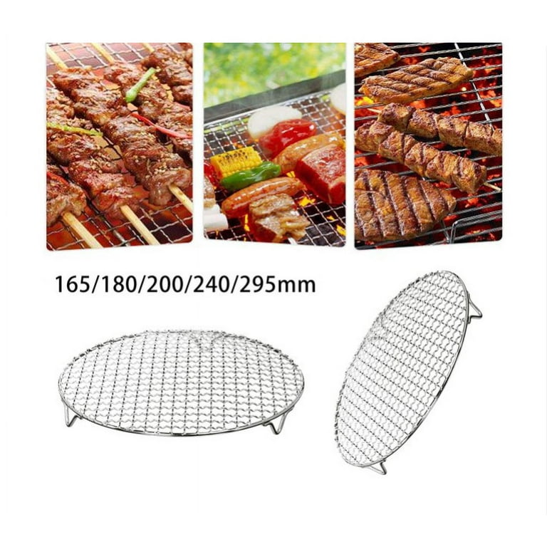 Baking Tray With Wire Rack Set 304 Stainless Steel Baking Sheet Pan BBQ Tray  Oven Rack For Cooking Roasting Grilling Baking Tool - AliExpress