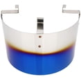 thumbnail image 2 of Kyostar Universal Stainless Steel Cone Air Filter Heat Shield Cover Burning Titanium Blue Air Intake Filter Cover, 2 of 5