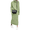 Grass Green, variant on Women's Blue Turtleneck 2 Piece Outfits Ribbed Knit Sweater Midi Pencil Skirt Set