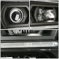 thumbnail image 4 of DNA Motoring Pair LED Black Amber Headlight Set For 2002-2009 Chery Trailblazer 02-06 EXT, 4 of 5