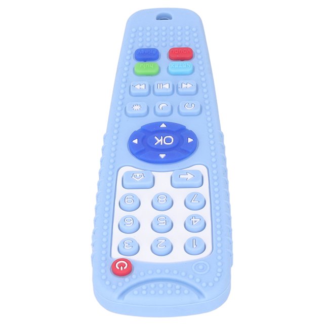 Baby Simulation Remote Control Shaped Various Button Soft Silicone