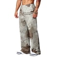 thumbnail image 3 of Havenx Camo Sweat Pants for Men Wide Leg Dry Leaf Print Elastic Waist Sweatpants with Pockets Open Bottom Camouflage Trousers Jogger Gym Workout Hiking Casual Loose Fit Clothes,Earthy Yellow L, 3 of 7