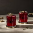 thumbnail image 3 of Thyme & Table 12 fl oz Halloween Cat Charm Drinking Glasses, Set of 2, 3 of 6