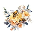 thumbnail image 2 of Flowers Wall Sticker Bathroom Toilet Sticker Wc Self Adhesive Removeble Sticker, 2 of 8