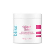 Bliss Fabgirl Firm Body Firming & Contouring Cream with Caffeine For All Skin Types, 5.8 oz