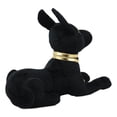 thumbnail image 4 of Ebros Larger Black & Gold Egyptian God Of Afterlife Sitting Anubis Dog Plush Toy Soft Doll Collectible 11.5" L, 4 of 4