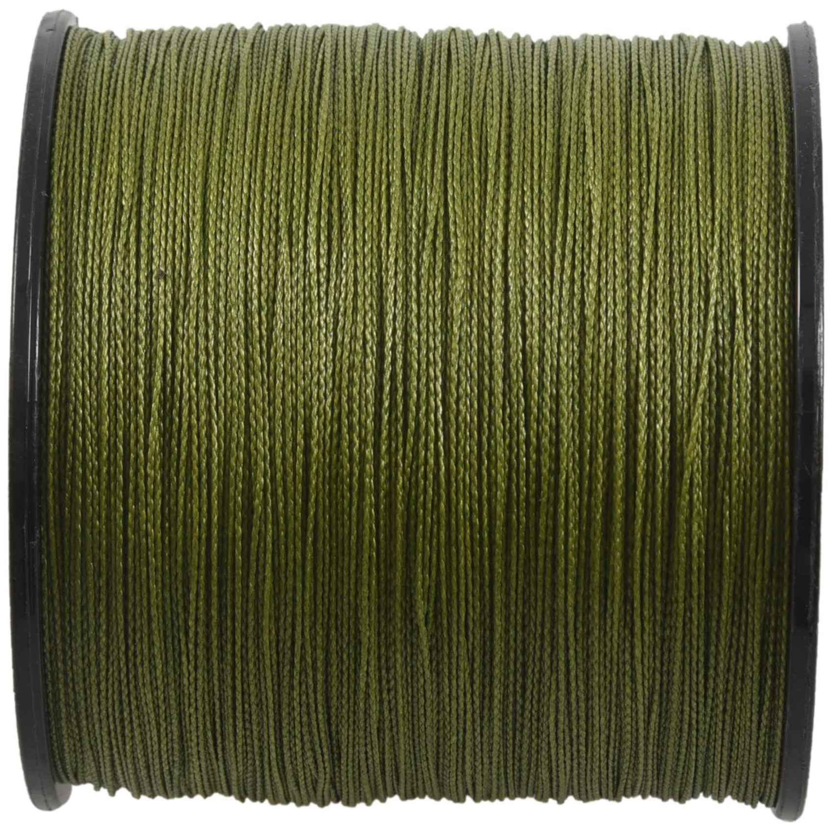 6X, 500 M 30 LB 0.26mm Fishing Line Strength PE Braided 4 Strands Green