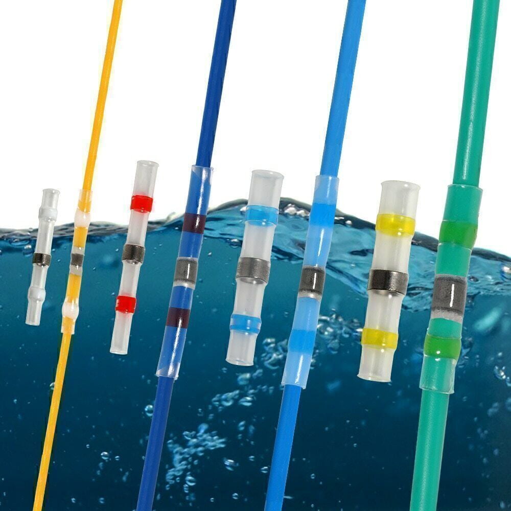 1000x Blue Heat Shrink Wire Connector Terminal Waterproof Solder Seal Sleeve