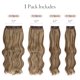 thumbnail image 4 of Typpkmm Extensiones De Cabello SintéTico De De Largo Ondulado 22 ", 4 of 7