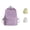 Purple, variant on Solid Color Korean Style Student Backpack, Large Capacity Casual Daypack, Unisex Couple Backpack for Middle High School Travel Outdoor Daily Commute Purple
