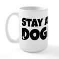 thumbnail image 2 of CafePress - Stay At Home Dog Mom - 15 oz Ceramic Large White Novelty Mug, 2 of 6