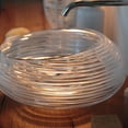 thumbnail image 2 of Ws Bath Collections La Scala 774 CL Glamorous 16-1/8" Circular Glass Vessel Bathroom Sink, 2 of 2