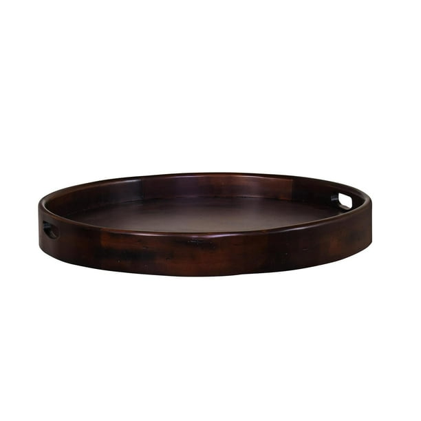 Santa Fe 24 Round Tray Com Santa Fe 24 Round Tray Com, 24 Round Wooden Tray