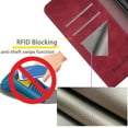 thumbnail image 4 of SUANPOT For Samsung Galaxy A52 Wallet Case with RFID Blocking Credit Card Holder,Red, 4 of 7