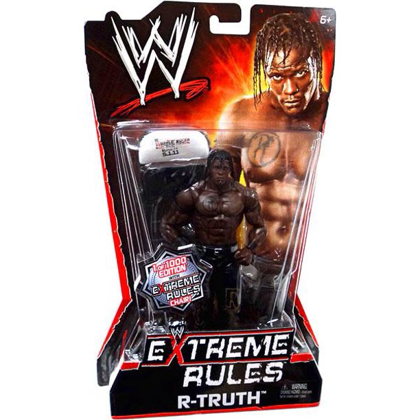 Wwe Wrestling Extreme Rules R Truth Action Figure With Chair