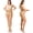 Natural, variant on 4 Pairs Plus Size Pantyhose for Women 20 Denier Sheer Stocking