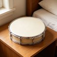 thumbnail image 4 of IDEANATEGRATE Cabezal De Snare Drum Imitación Piel Animal Gris Claro Para Rendimiento En Estudio, 4 of 6