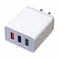 thumbnail image 1 of Dsscvnef 4PC USB Wall Charger Plug 2 Pack Fast Charging 31A Port Adapter Power Station for Home Travel, 1 of 2