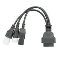 thumbnail image 4 of 3-in-1 Motorcycle OBD2 Diagnostic Cable for Yamaha (3-Pin/4-Pin) & Honda (6-Pin) - Easy Installation, Stable Performance, Fault Code Reading Tool with Reliable Connection and Professional Quality, 4 of 5