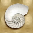 thumbnail image 2 of Kelly, Caroline 12x12 Black Ornate Wood Framed with Double Matting Museum Art Print Titled - Ocean Gem on Gold II, 2 of 4
