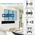 Full Motion Articulating TV Wall Mount Bracket Swivel Tilting, Fits 26