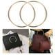thumbnail image 2 of 1 par de asas de repuesto para bolsos hechos a mano, asas de monedero, marco encantador Anillo tórico dorado, 2 of 9