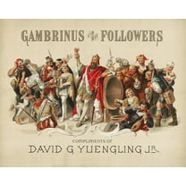 Print: D.G. Yuengling Jr. Brewery, Bock Beer, New York 1890