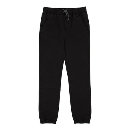 

KIDPIK Boys Stretch Twill Elastic Waist Overdyed Woven Jogger Size: 2T - XL (14)