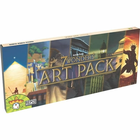 7 wonders art pack board game accessory asmodee walmart com