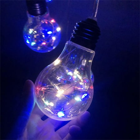 

Solar Wind Chime Led Glass Lamp Garden Lamp Bulb IP65 Waterproof Automatic