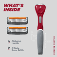 thumbnail image 2 of Dollar Shave Club Alabama Crimson Tide 6-Blade Starter Set 1 Handle, 2 x 6-Blade Razor Refills, 2 of 9