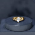 thumbnail image 6 of Rosec Jewels Lab Grown Diamond Marquise Engagement Ring 1 Ct - Filigree Ring - EF-VS Grade, 10K Yellow Gold, US 6.50, 6 of 8