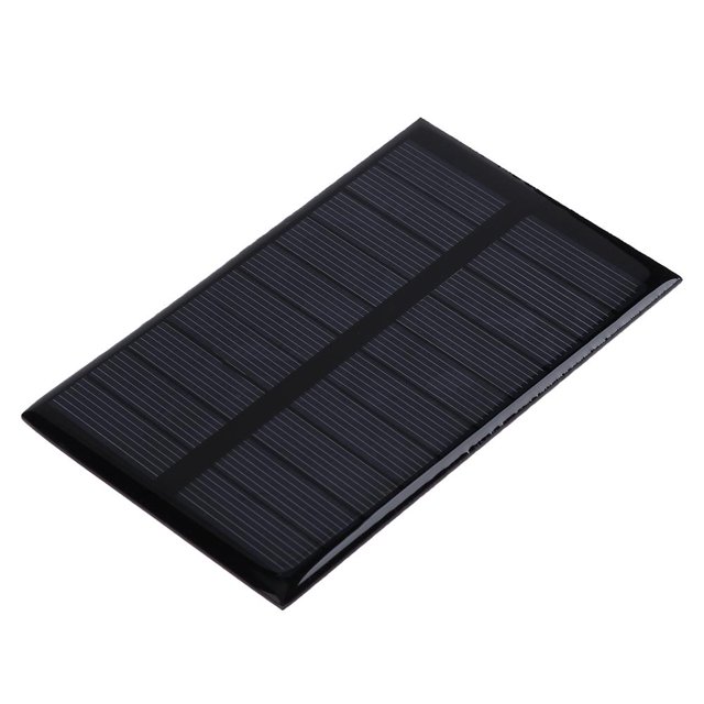 Cargador solar de batería de panel solar de silicio policristalino de 5V 1.2W 240mA DIY