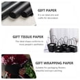 thumbnail image 3 of EXHUMKY 1Ud Papel Kraft Negro Para Empaque Y De Ramos Y Manualidades, 3 of 8