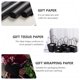 thumbnail image 5 of 1pc Decorative Roll Kraft Roll Roll Craft Flower Packaging Wrapper (Negro), 5 of 5