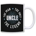 thumbnail image 1 of ThisWear Funny Mug for Uncle the Man Only Legend Fathers Day Mug for Mug Coffee Mug, 1 of 4