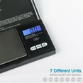 thumbnail image 3 of Balance de Poche Numérique, Plateforme en Acier Inoxydable pour un Calibrage Précis, Mini Balance Portable avec Écran Lcd Rétroéclairé, 3 of 5