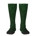 thumbnail image 1 of Balery Emerald Green Sparkling Calcetines novedosos Calcetines deportivos Calcetines hasta la rodilla Calcetines de algodón Calcetines originales y geniales, 1 of 6