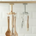 thumbnail image 4 of PENGXIANG 2 Pcs Crochet Rotatif Pliant 360 Degrés Support de Rangement Mural pour Cuisine, 4 of 10