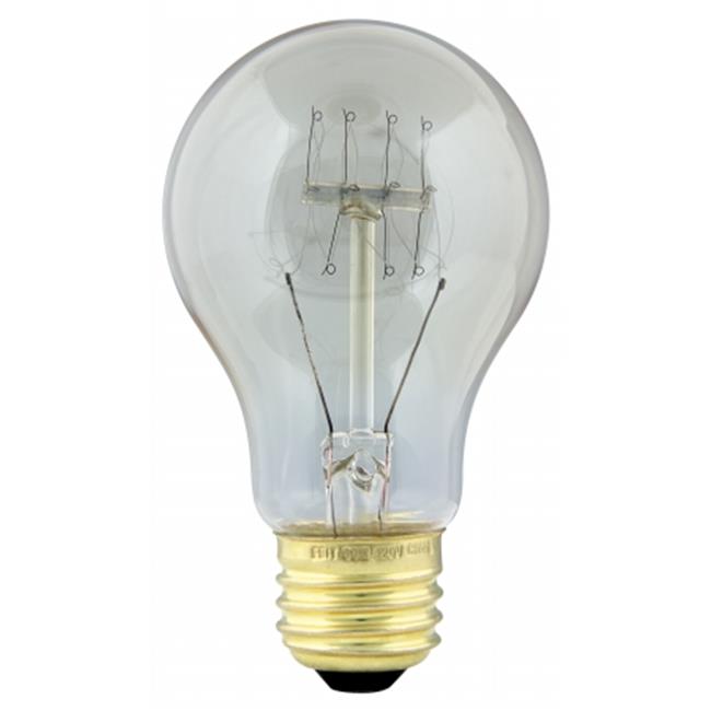 BP60AT19RP 60 Watt A19 Vintage Style Incandescent Light Bulb Walmart