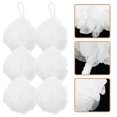 thumbnail image 2 of 6pcs Portable Bathing Balls Wear-resistant Shower Sponges Household Bath Loofahs, 2 of 3