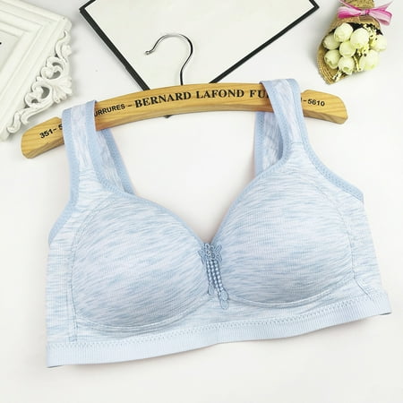 

Yuelianxi Women Sports Underwear Hollow Mesh Breathable Hole Large Size Bra Vest