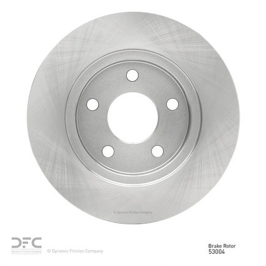 Rear Dynamic Friction Company Disc Brake Rotor 600-53004 (1)