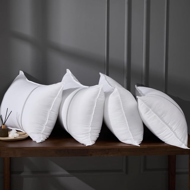 Almohadas MUFEW tamaño king, set de 4, firmes y refrescantes, 51 x 86 cm