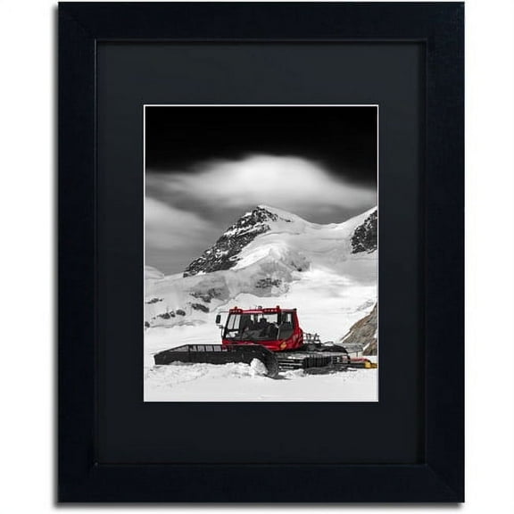 Trademark Fine Art "Tranquil Scene" Canvas Art by Philippe Sainte-Laudy, Black Matte, Black Frame